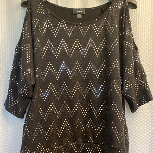 Off the shoulder sweater